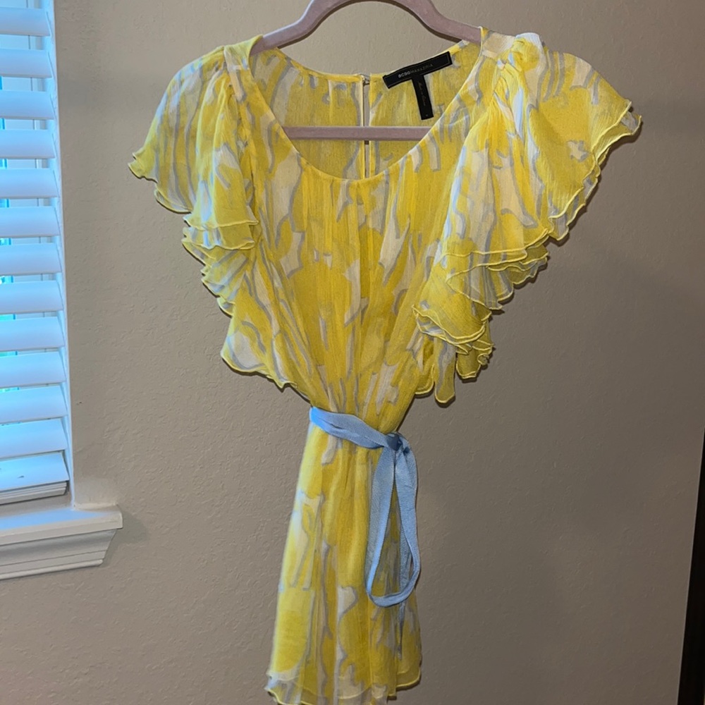 Stunning 100% Silk BCBG blouse!